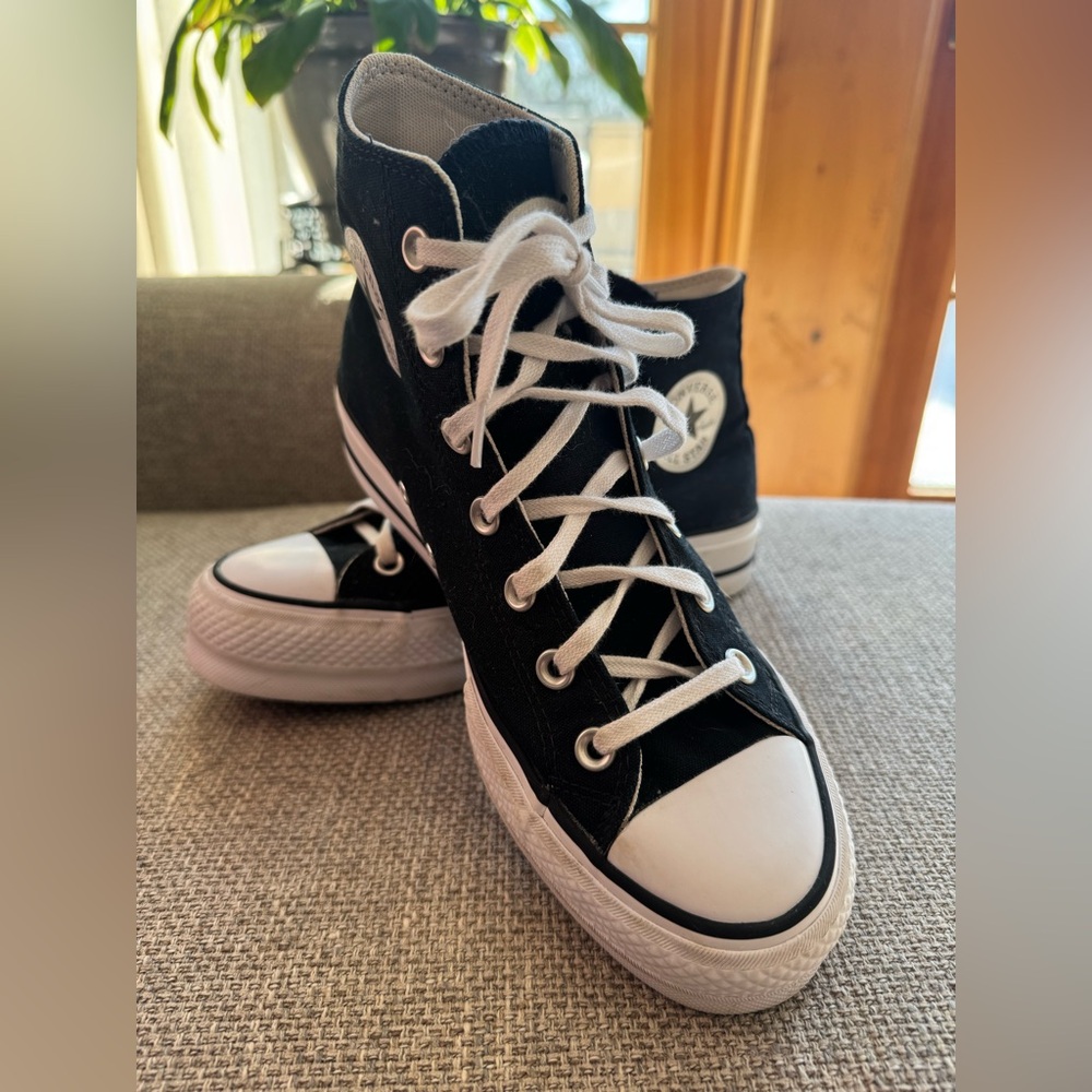 Converse Classic Black and White High-Tops